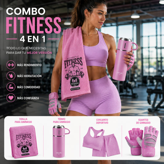 ✨ Combo Fitness 4 en 1 –No tines excusa para no  ir al GYM 💖