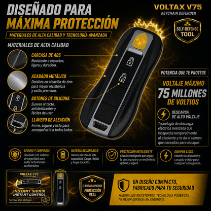 VolTaxv75™ protege tu seguridad 2X1 (GAS PIMIENTA GRATIS)