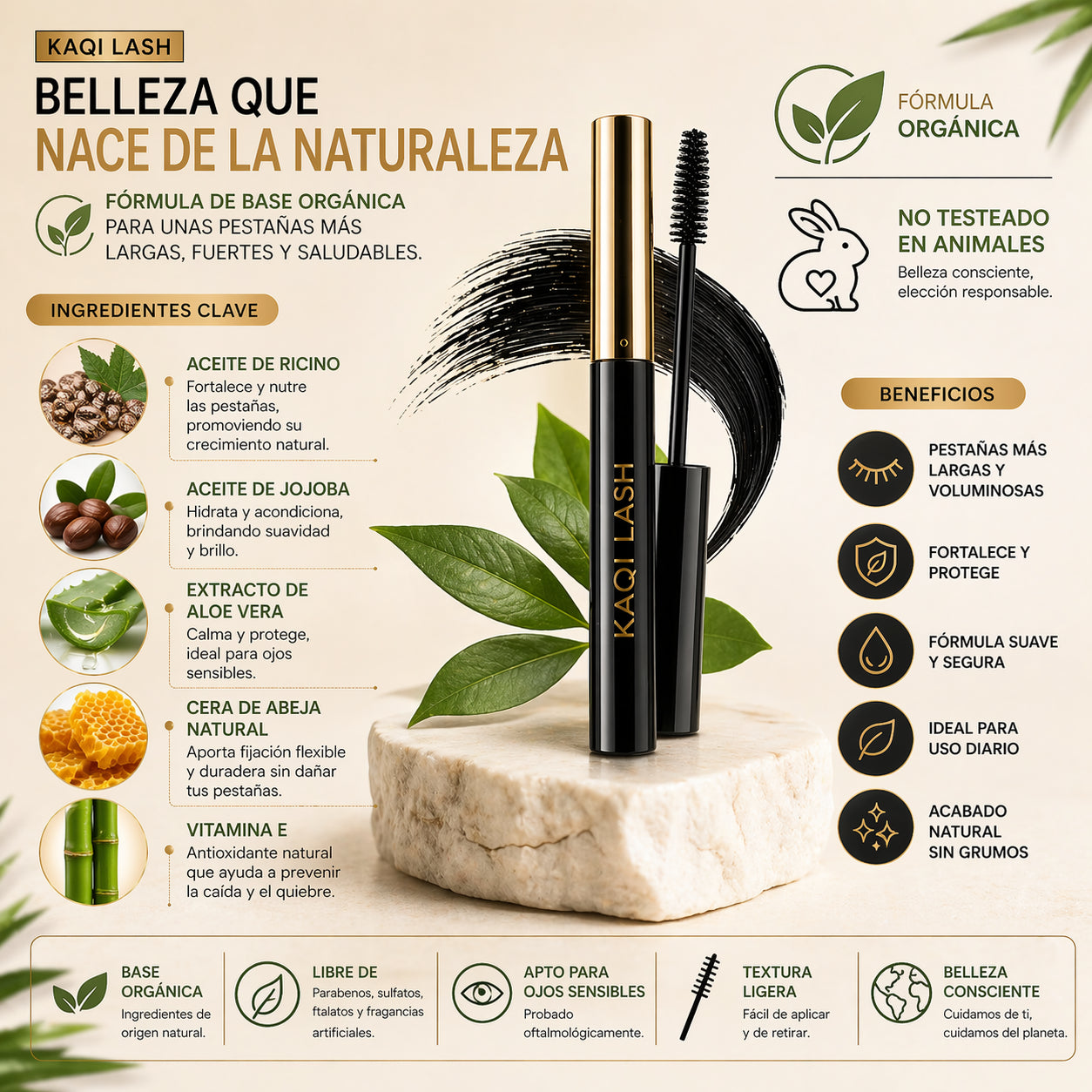 KQlash™ Máscara Ultrafina 2x1, Larga Duración + Curso GRATIS