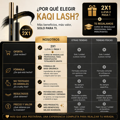 KQlash™ Máscara Ultrafina 2x1, Larga Duración + Curso GRATIS