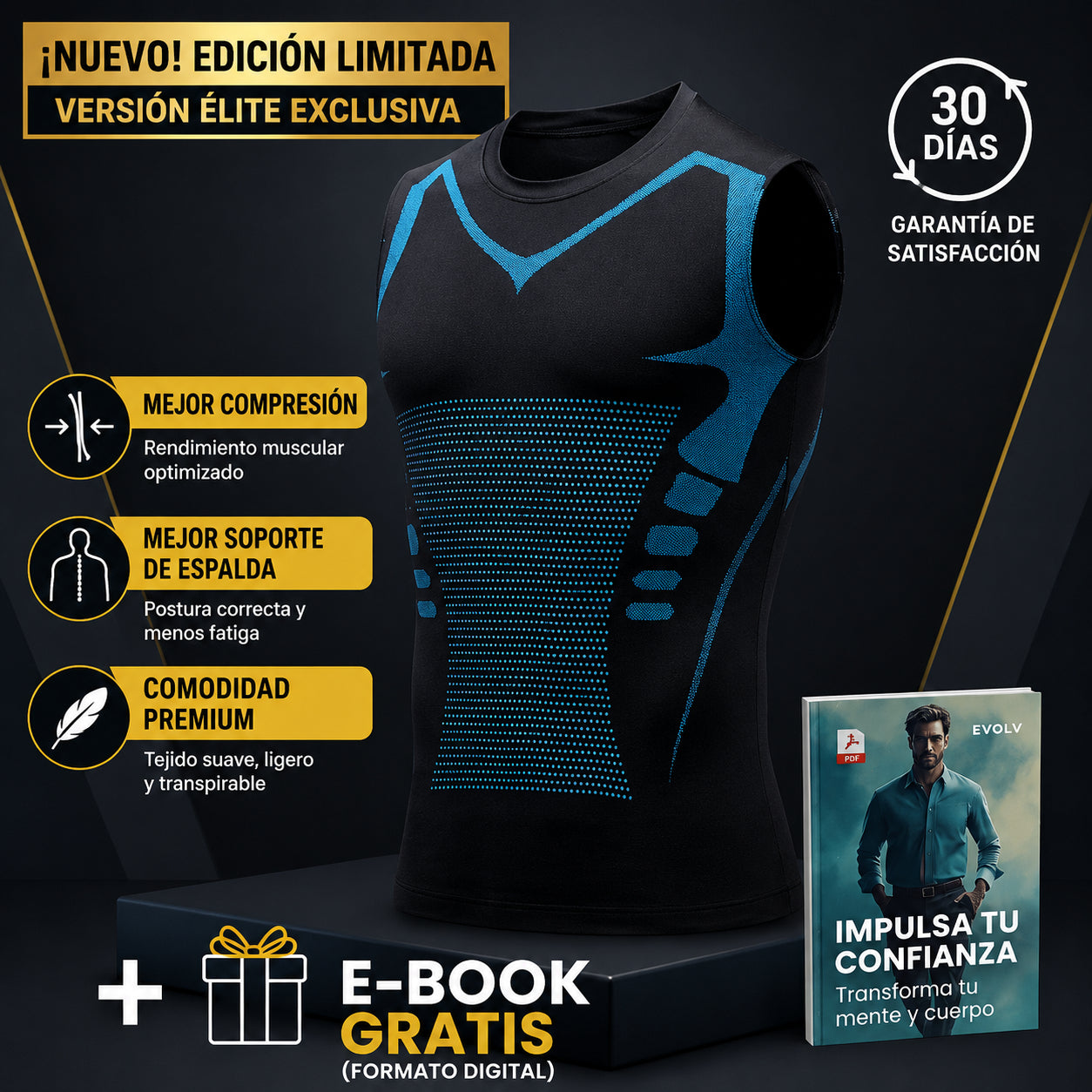 V-Boost v3 | Siente el poder de la confianza, la energía y la fuerza.