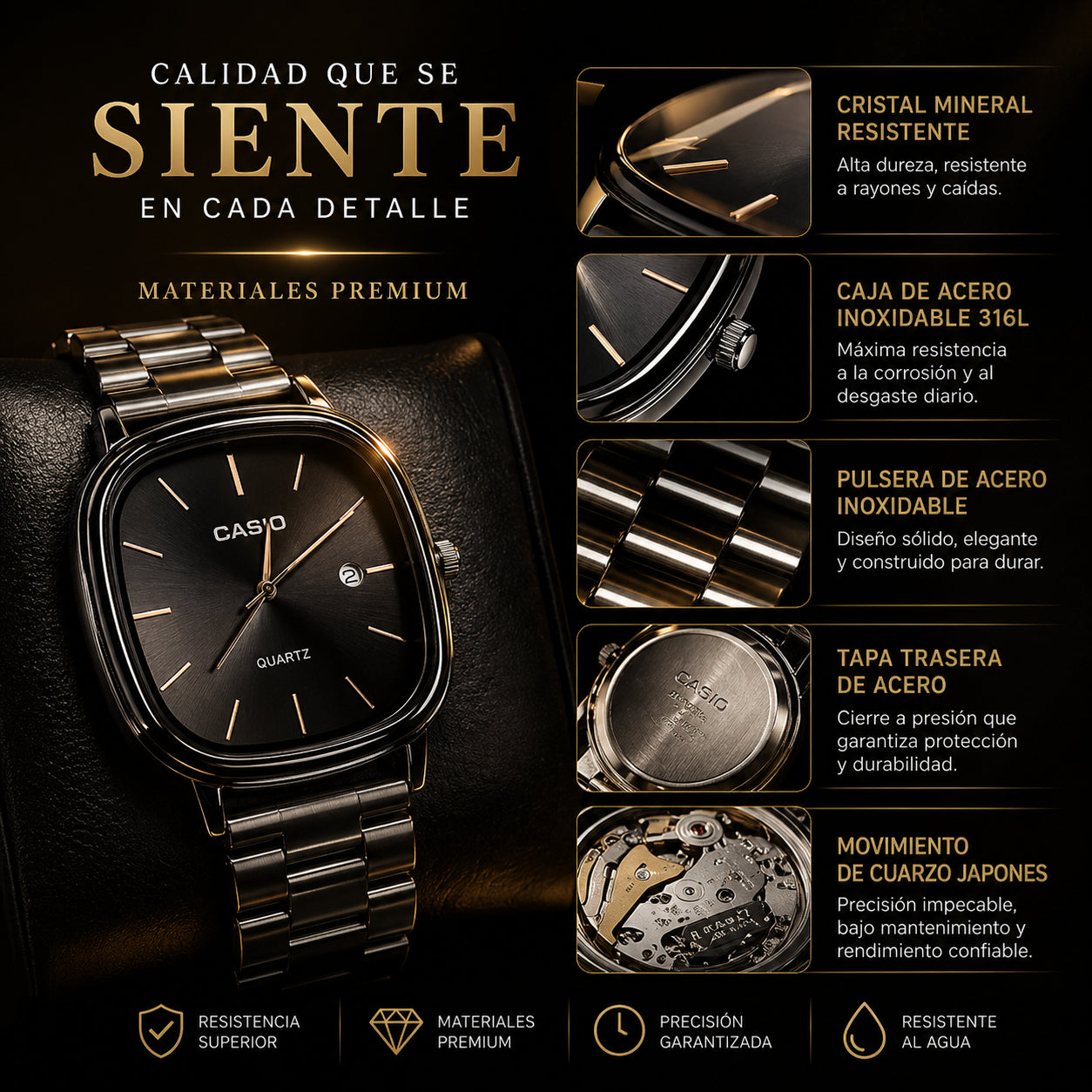 ⌚ Casio Vintage™ 2x1 +(guia) Aprende a Vestir Mejor GRATIS 💥