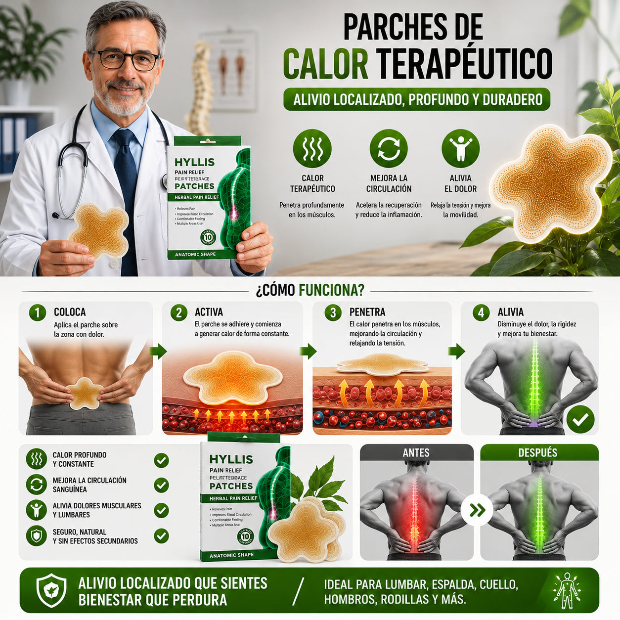 ThermaFlex™ Pack Recuperación Lumbar