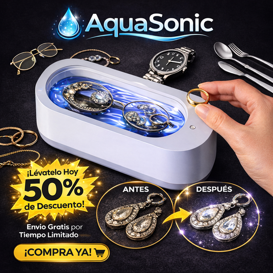 AquaSonic™💧Limpiador ultrasónico