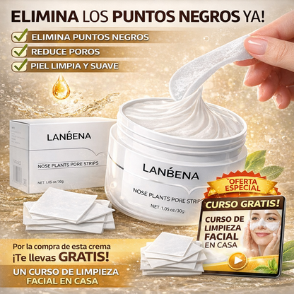Lanbena® elimina puntos negros  y poros abiertos