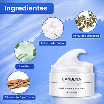 Lanbena® elimina puntos negros  y poros abiertos