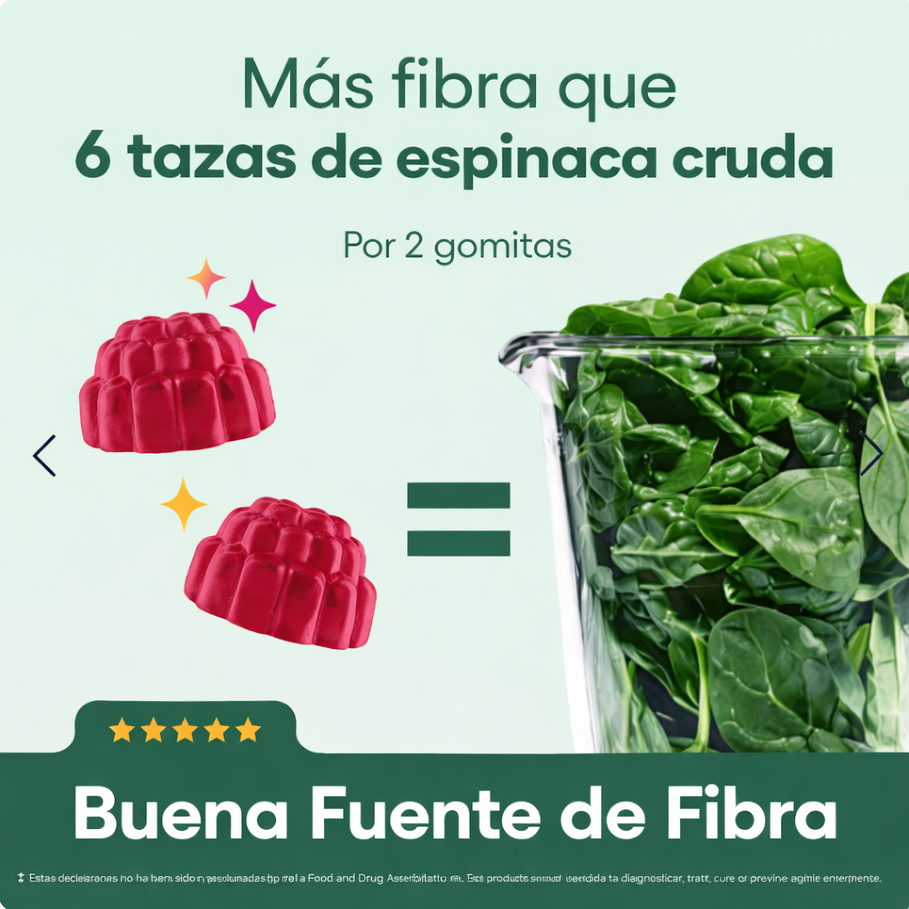 Gomitas de fibra