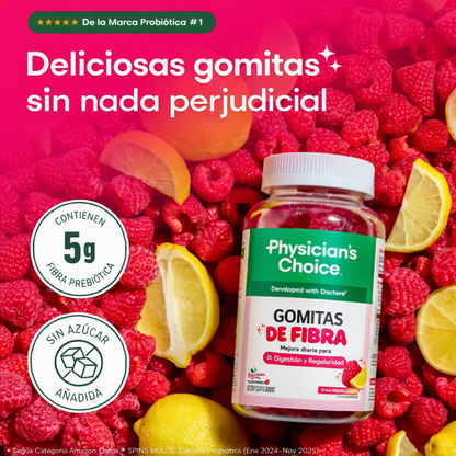 Gomitas de fibra