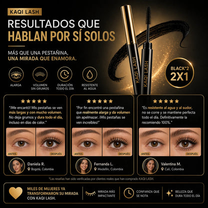 KQlash™ Máscara Ultrafina 2x1, Larga Duración + Curso GRATIS