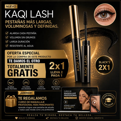 KQlash™ Máscara Ultrafina 2x1, Larga Duración + Curso GRATIS