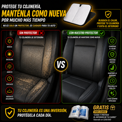 CoolCar™ Protector de cojineria  Anti-Sol 2x1 + Guía GRATIS