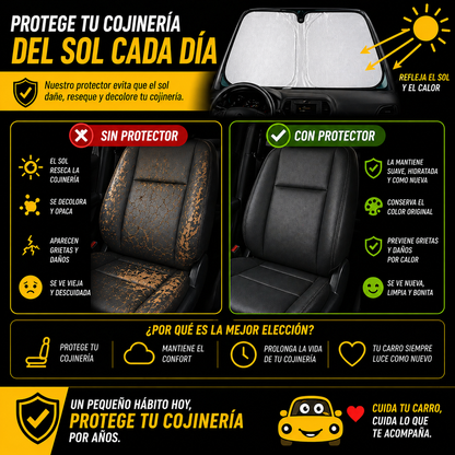 CoolCar™ Protector de cojineria  Anti-Sol 2x1 + Guía GRATIS