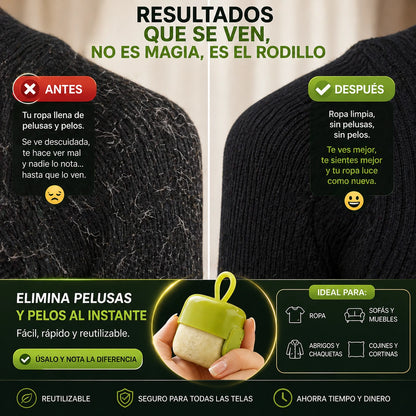 LintClean™ Quitapelusas 2x1 + Guía GRATIS para verte impecable ✨