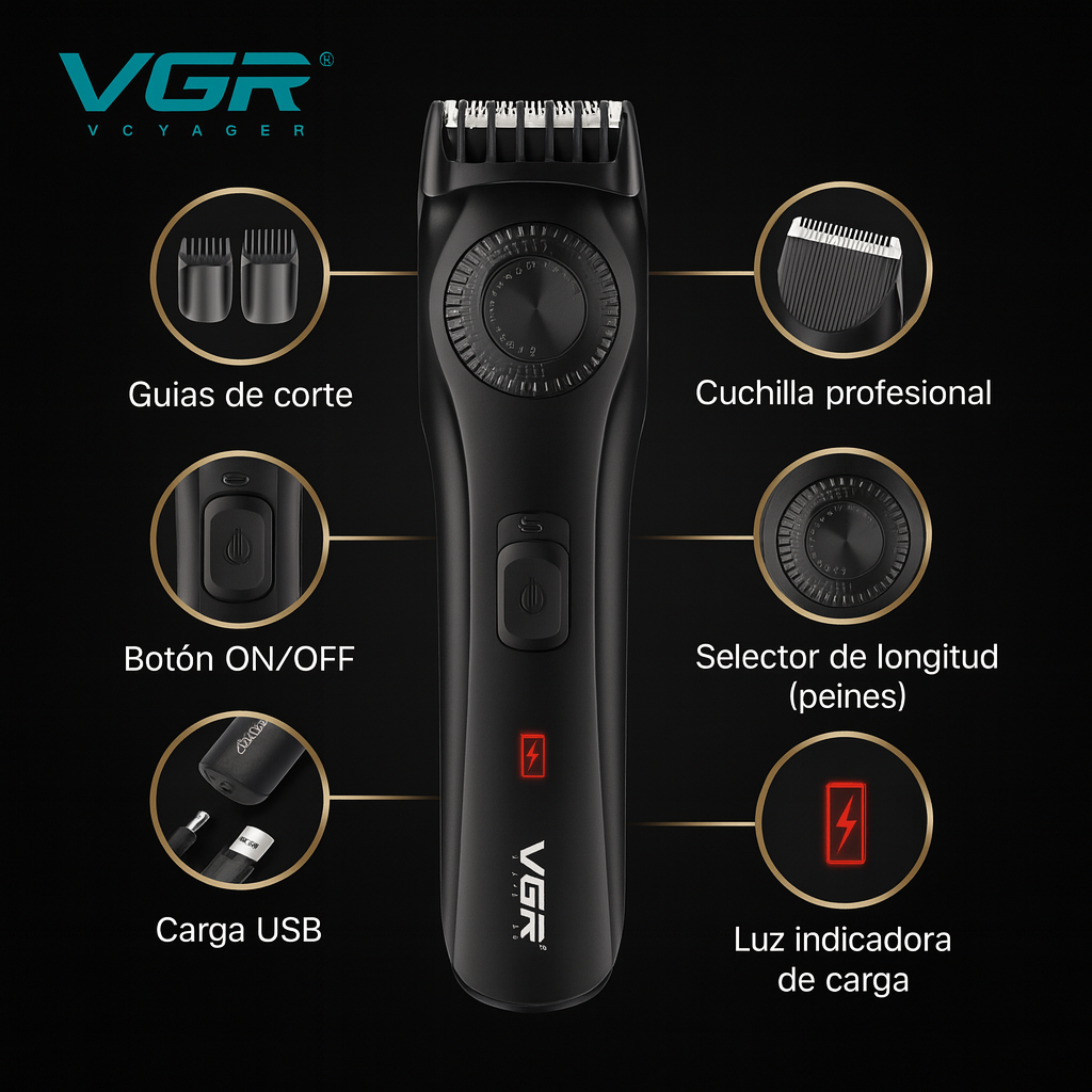 VGR  Barba y cabello profesional en casa