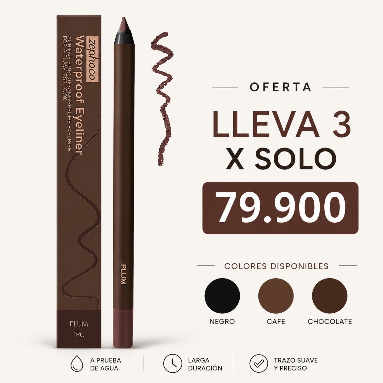 VENORA LAPIZ DELINEADOR EN BASE DE GEL