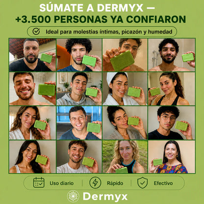 Dermyx® — Jabón Anti-hongos zona intima OFERTA X 3 Unidades