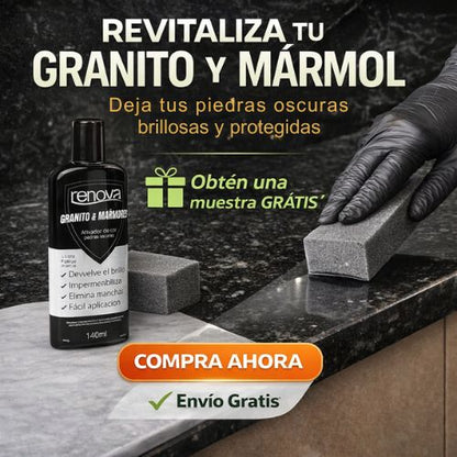 RENOVA- Restaura granito y marmol 2x1 Graits