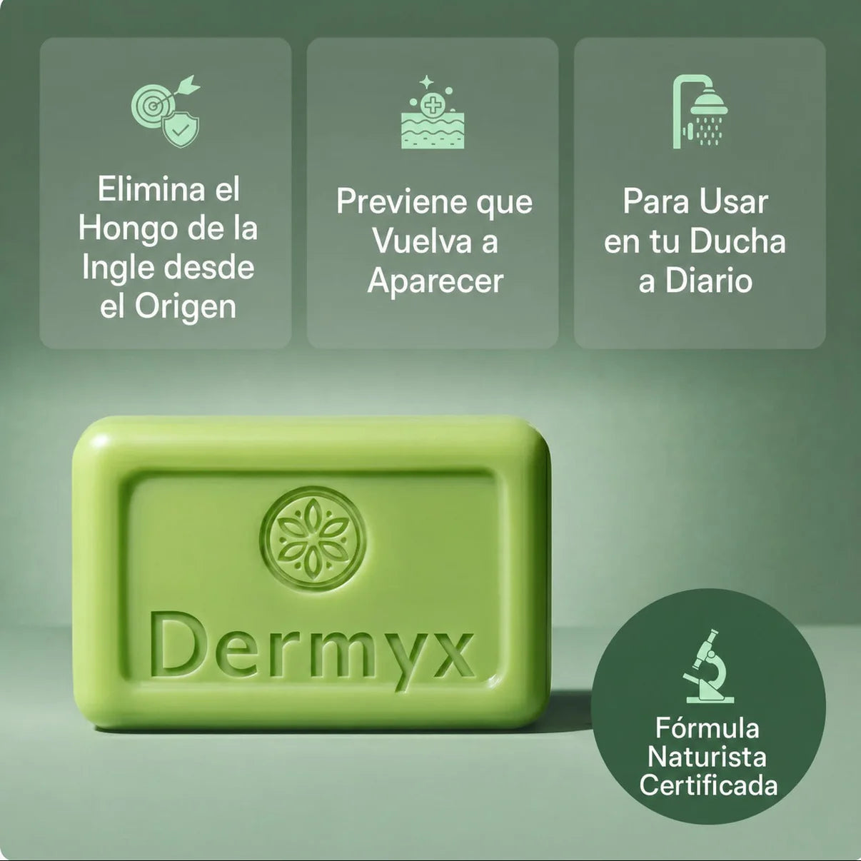 Dermyx® — Jabón Anti-hongos zona intima OFERTA X 3 Unidades